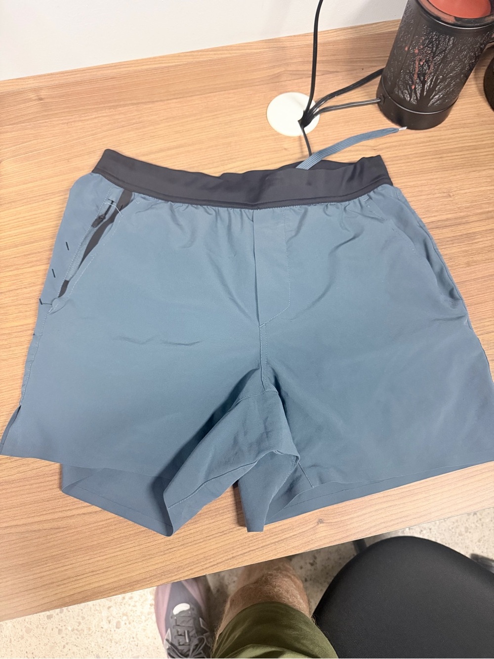 Ten Thousand Slate Blue 5 inch unlined Interval Shorts